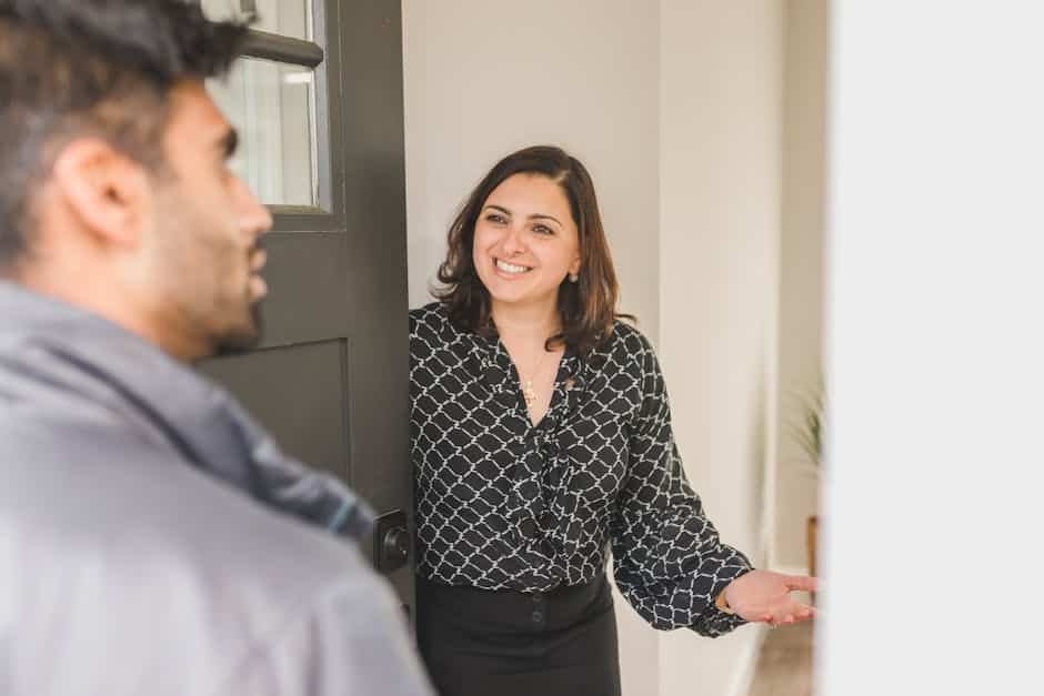 business client first impression office entrance professional